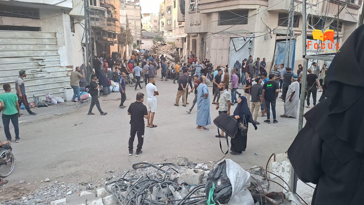 غزة تحت النار جراء توسيع العمليات الإسرائيلية د. عدلات الشيخ وتقرير عن التصعيد الإسرائيلي في غزة: استهداف ممنهج للأحياء السكنية ومراكز الإيواء لدفع السكان نحو النزوح القسري amid كارثة إنسانية متصاعدة. #غزة #العمليات_الإسرائيلية #النزوح_القسري #القصف_الجوي #التهجير #الكارثة_الإنسانية #focusemagazine https://shorturl.at/F7hcd