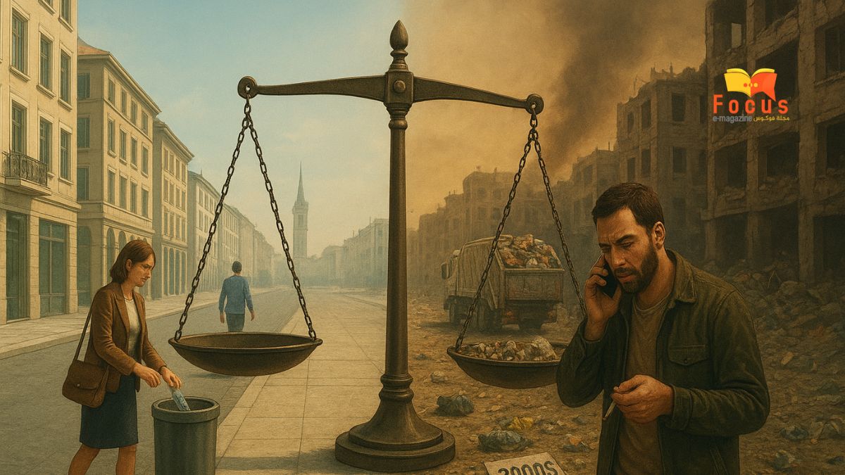 نظافة حلب والنموذج السويسري - بين الطموح والواقع تحليل لواقع النظافة في مدينة حلب والمقارنة مع المدن الكبرى، مع طرح حلول عملية لتطوير السلوكيات المجتمعية وتعزيز الوعي البيئي. #نظافة_حلب #البيئة #المجتمع #حلب #النظافة_العامة #التوعية_البيئية #focusemagazine https://shorturl.at/qikps